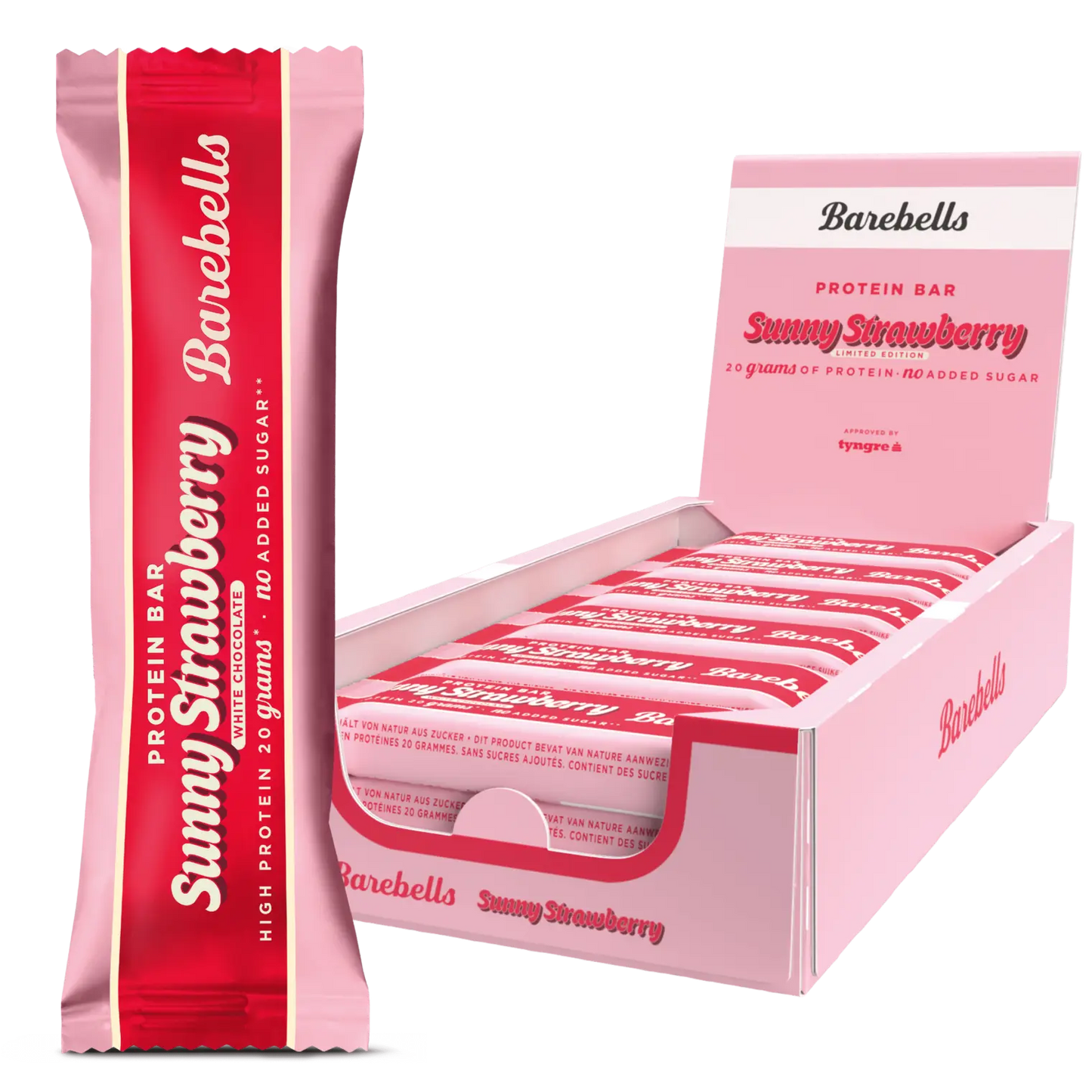 Barebells Sunny Strawberry Protein Bar