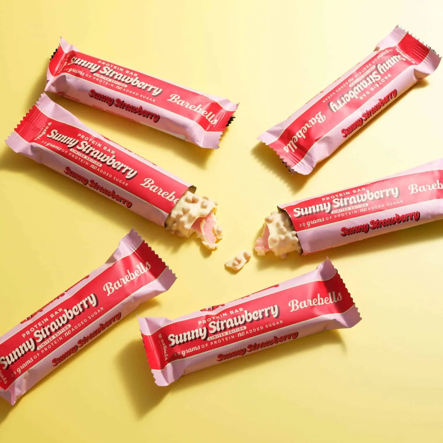 Barebells Sunny Strawberry Protein Bar