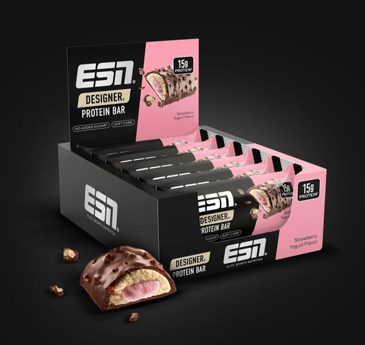 Designer Protein Bar Strawberry Yogurt