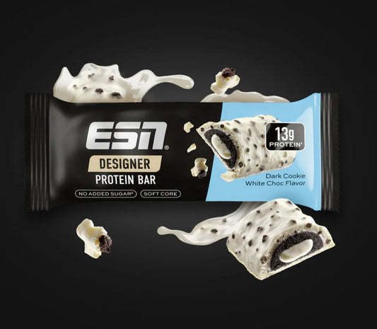Designer Protein Bar Dark Cookie White Chocolate