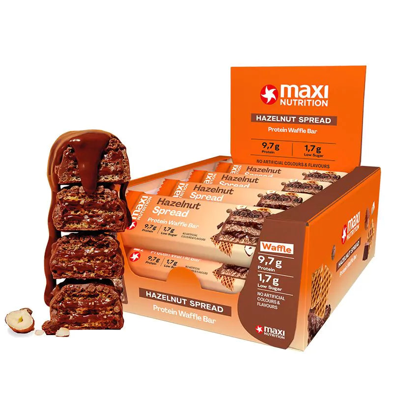 Maxi Nutrition Hazelnut Spread Waffle Protein Bar