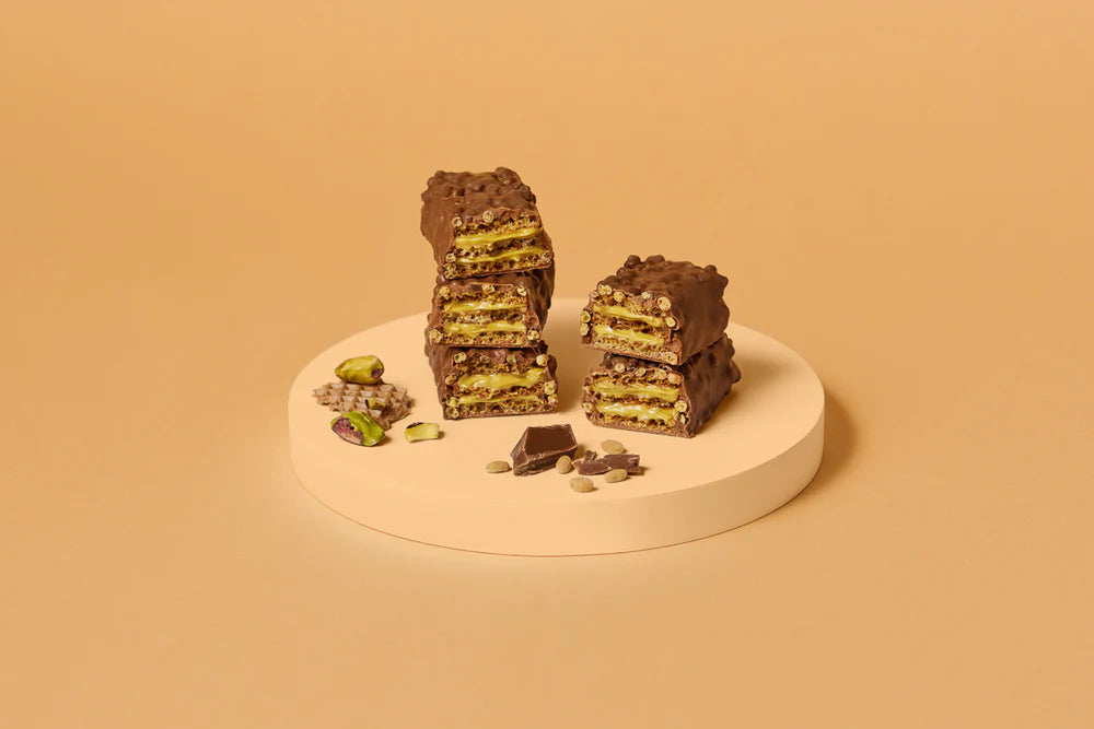 Maxi Nutrition Pistachio Spread Protein Waffle Bar