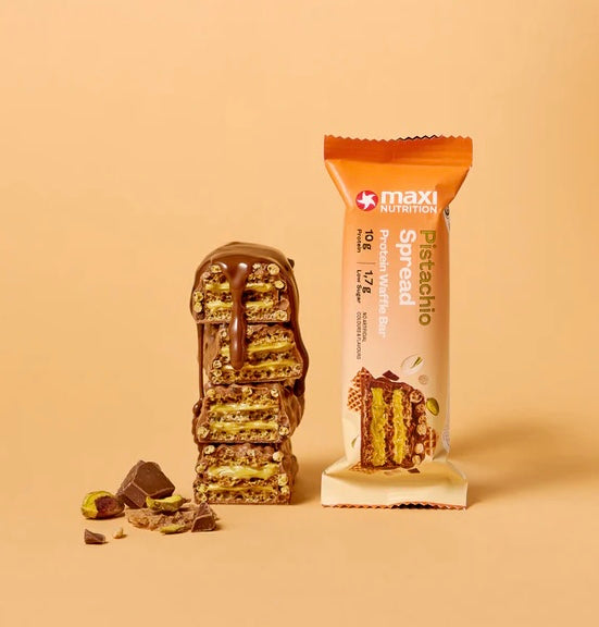 Maxi Nutrition Pistachio Spread Protein Waffle Bar