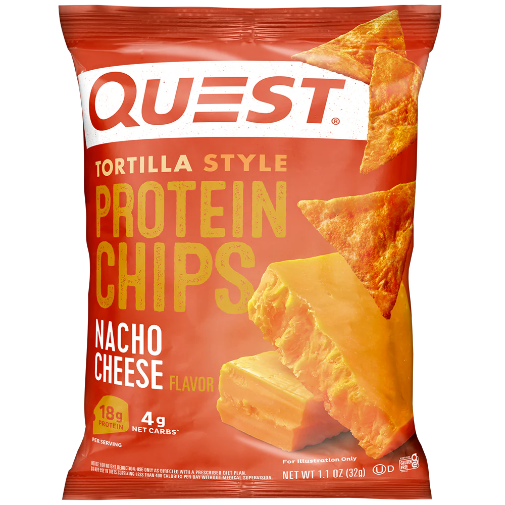 Quest Protein Chips Nacho Cheese Tortilla