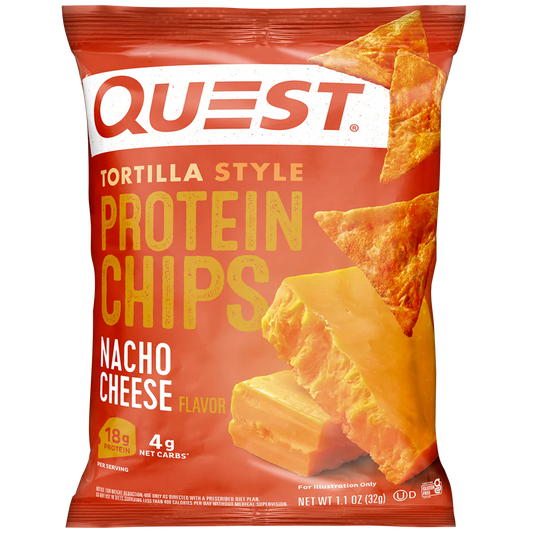 Quest Protein Chips Nacho Cheese Tortilla