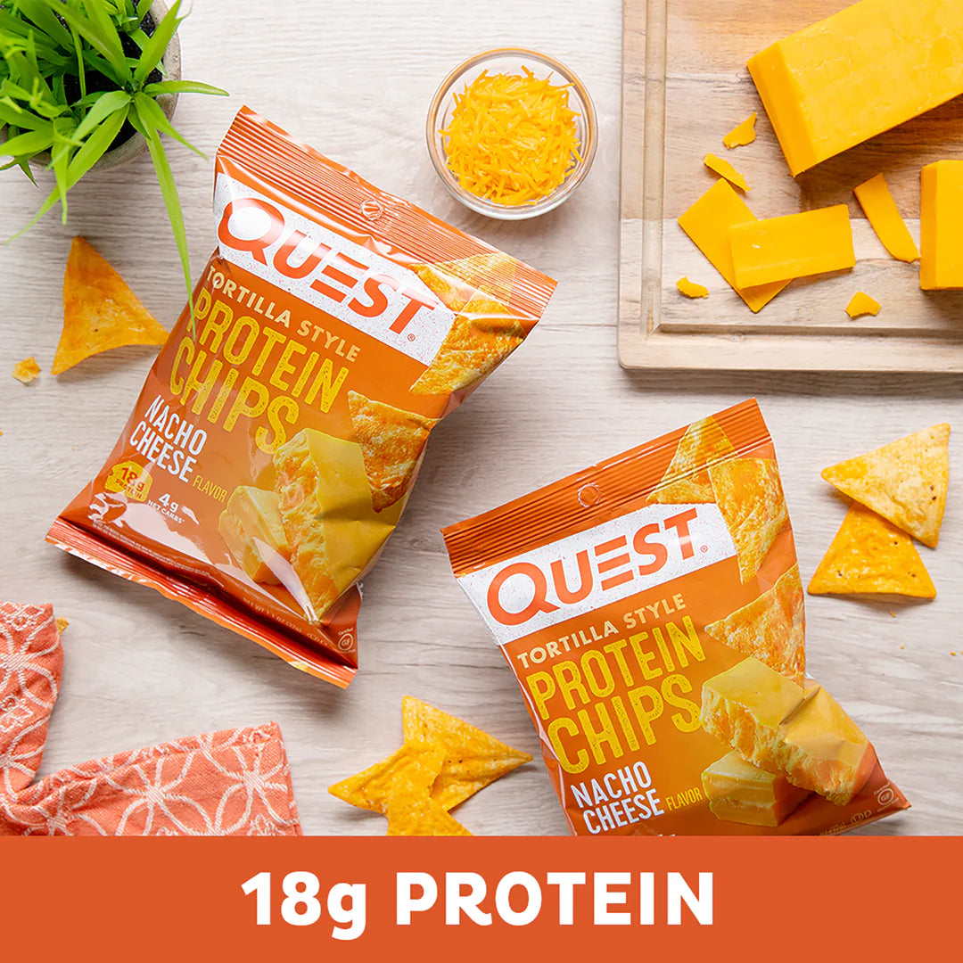 Quest Protein Chips Nacho Cheese Tortilla