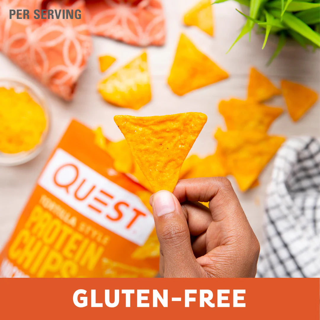 Quest Protein Chips Nacho Cheese Tortilla