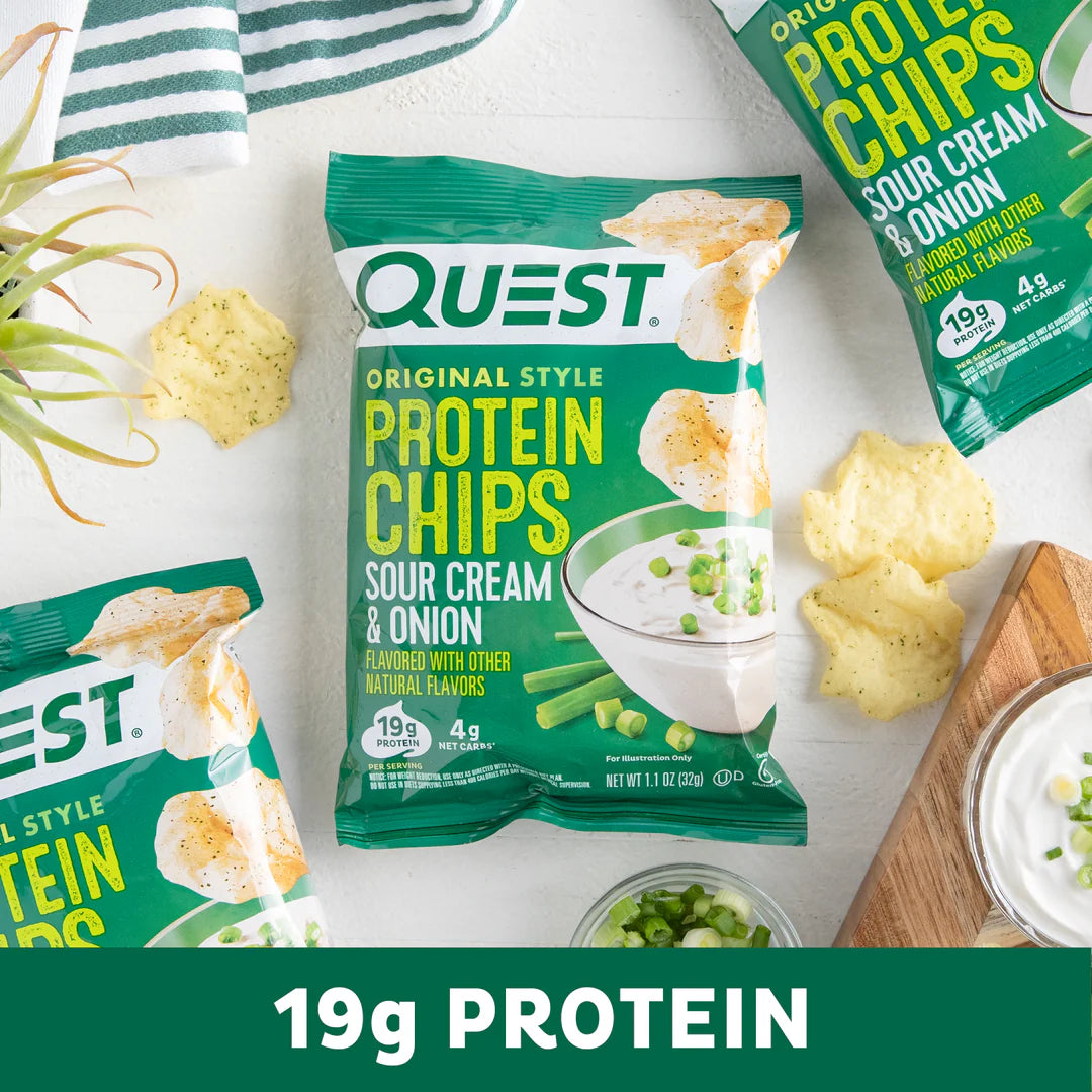 Quest Protein Chips Sour Cream & Onion