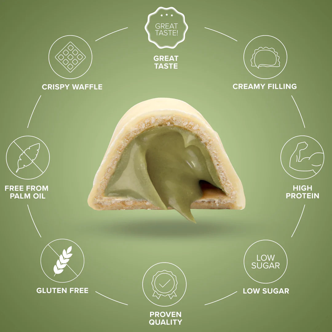 Ironmaxx Proteino White Chocolate Pistachio Bar