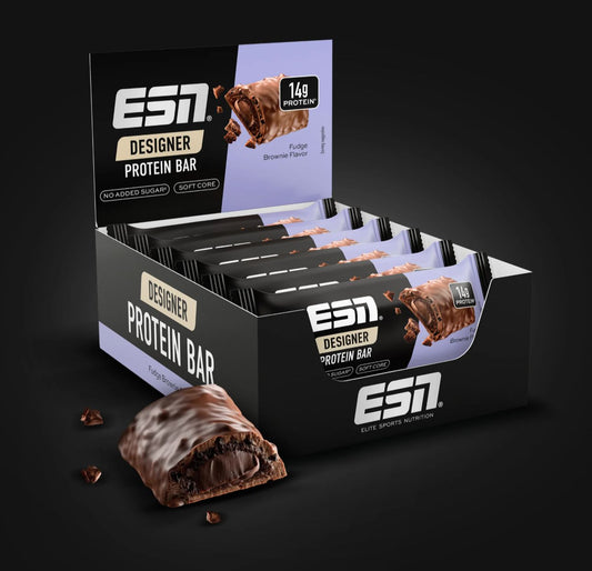 Designer Protein Bar Fudge Brownie