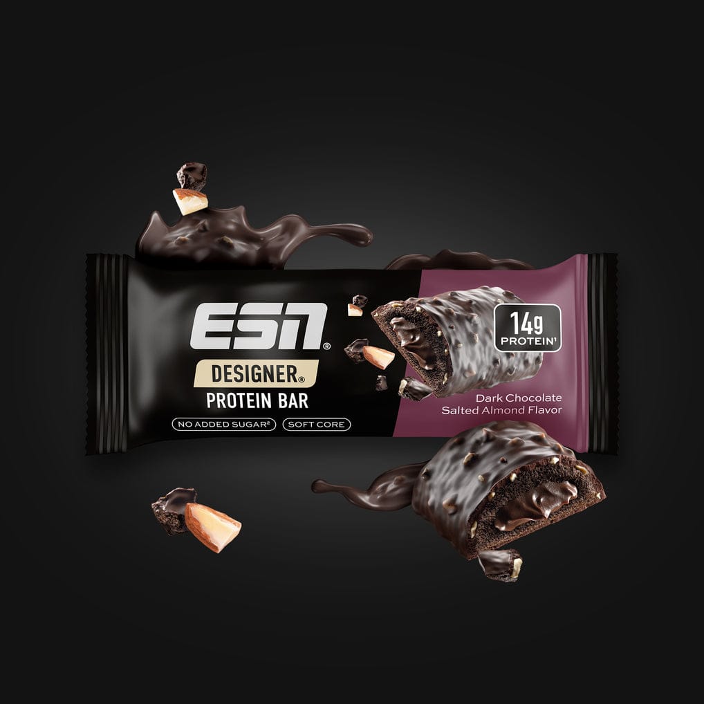 ESN Dark Chocolate Salted Almond Protein Bar