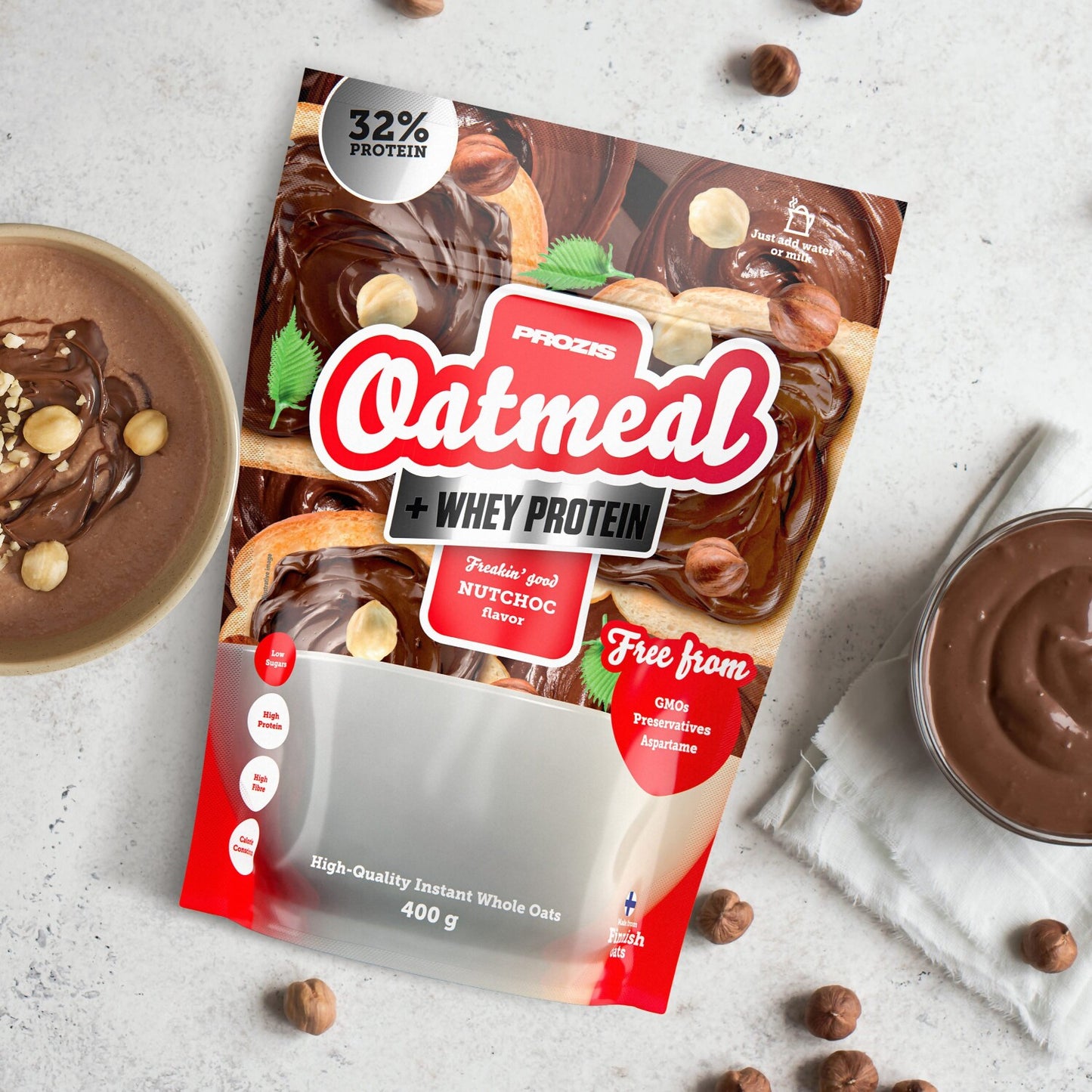 Prozis Oatmeal Whey Nutchoco