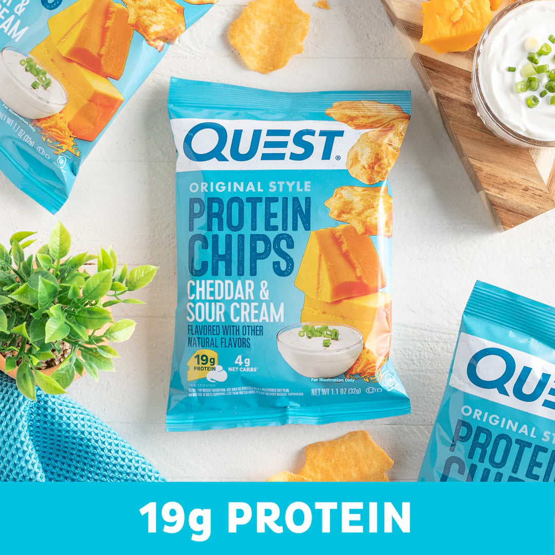 Quest Protein Chips Cheddar & Sour Cream