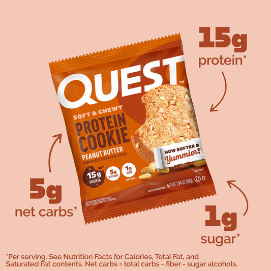 Quest Peanut Butter Protein Cookie