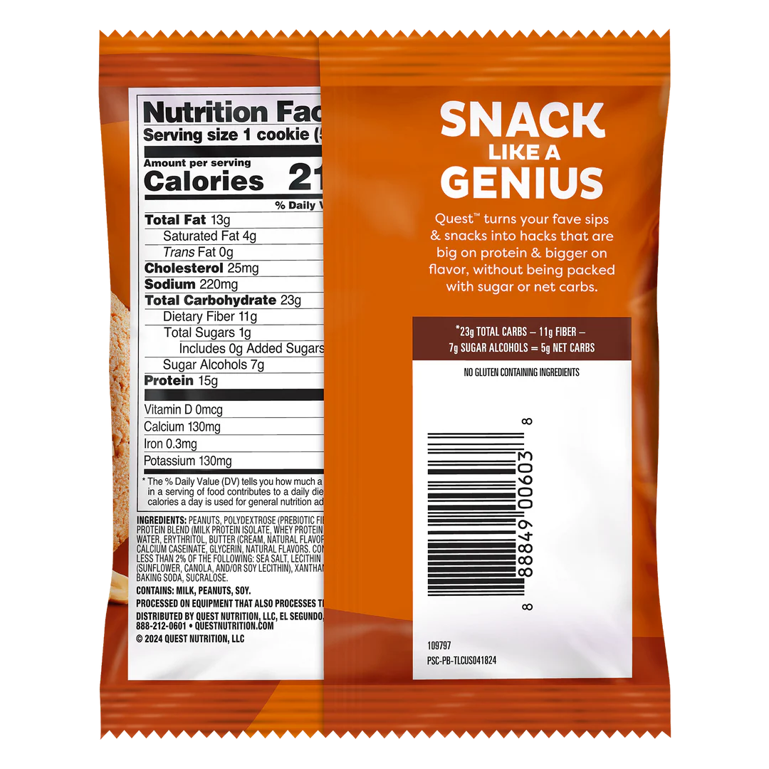 Quest Peanut Butter Protein Cookie