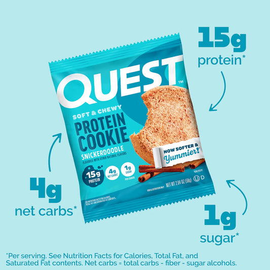 Quest Snickerdoodle Protein Cookie