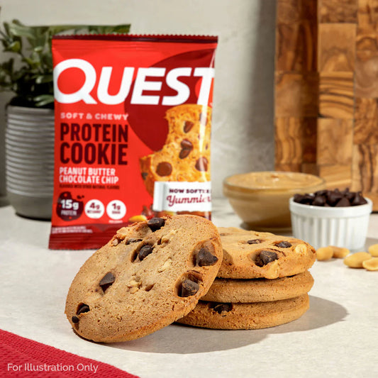 Quest Peanut Butter Chocolate Chip Cookie