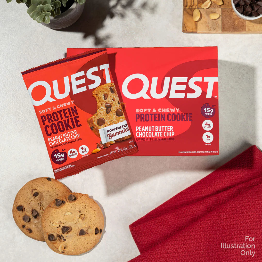Quest Peanut Butter Chocolate Chip Cookie
