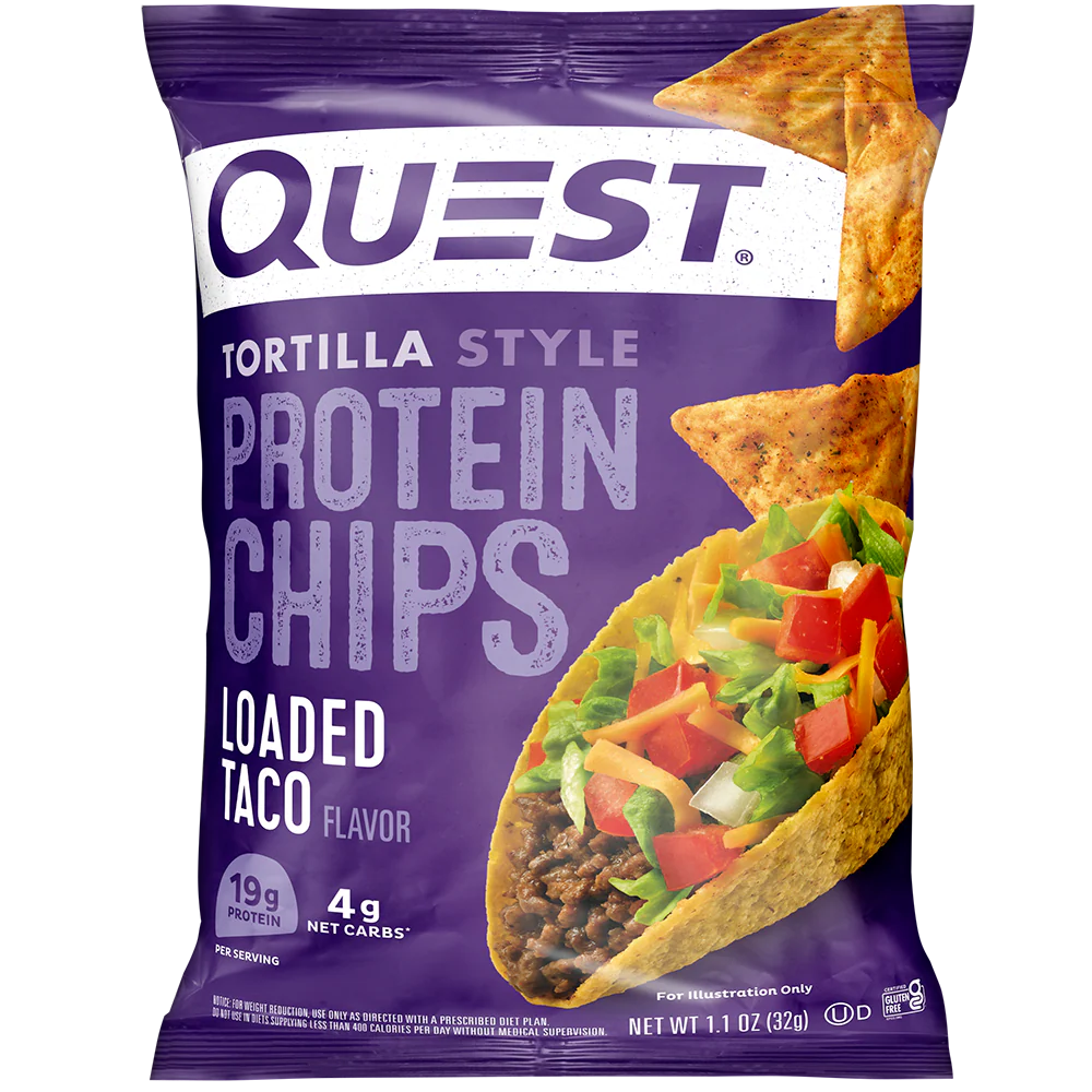 Quest Protein Tortilla Chips Loaded Taco