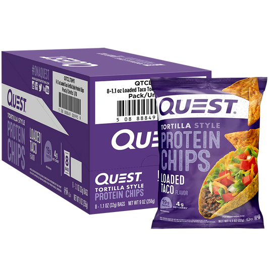Quest Protein Tortilla Chips Loaded Taco