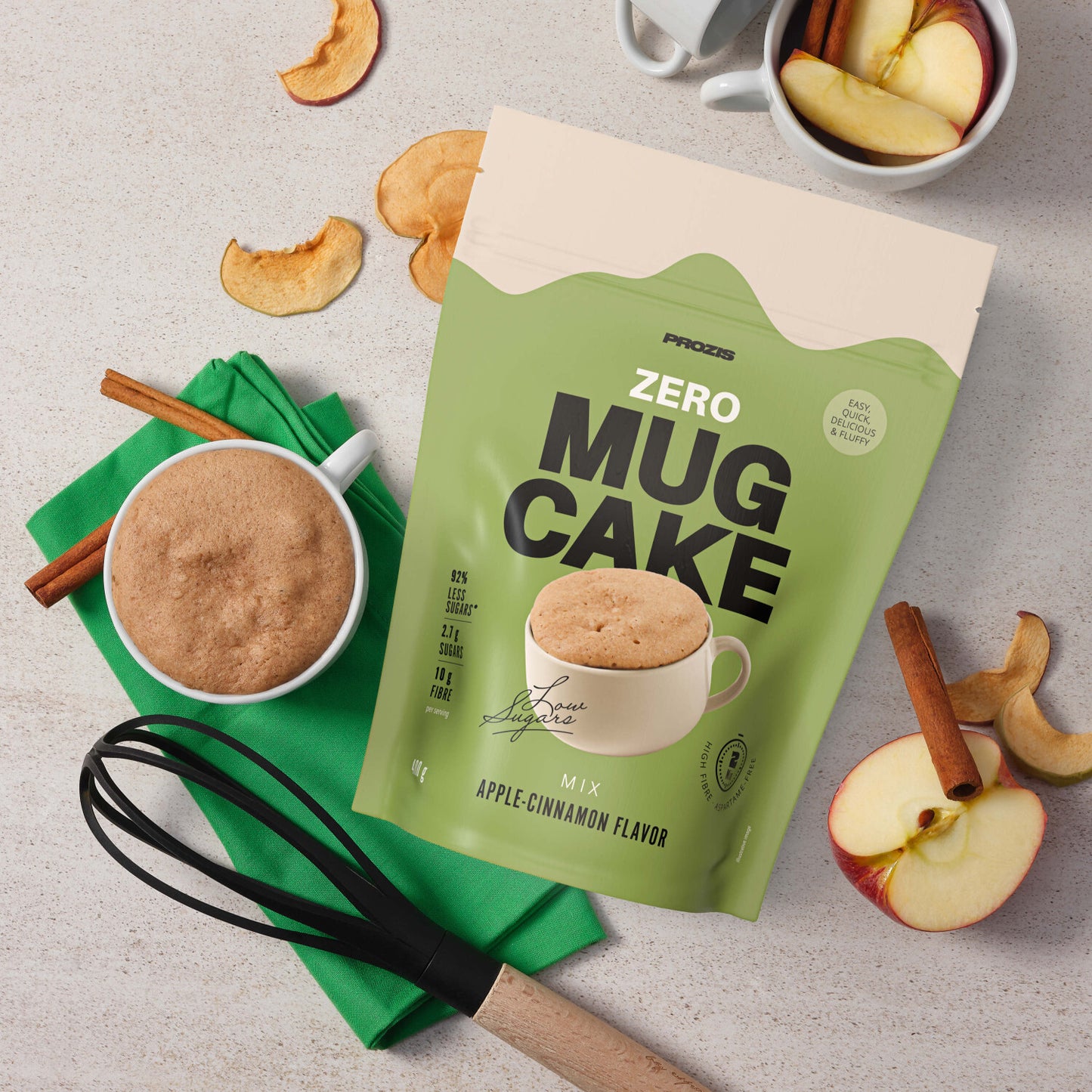 Prozis Zero Mugcake Apple Cinnamon