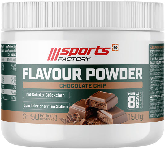SPORTS FACTORY Chunky Flavour Powder Chocolate Chip 150g
