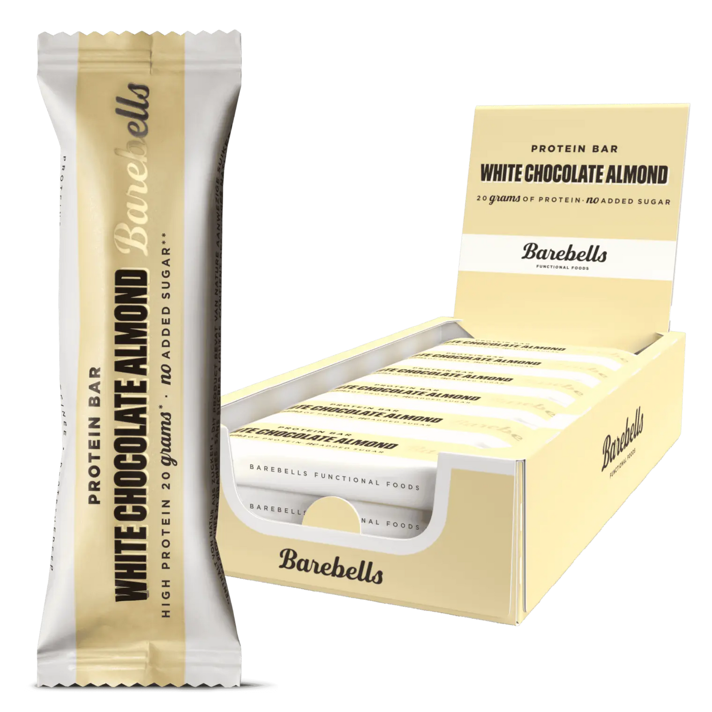 Barebells White Chocolate Almond Protein Bar