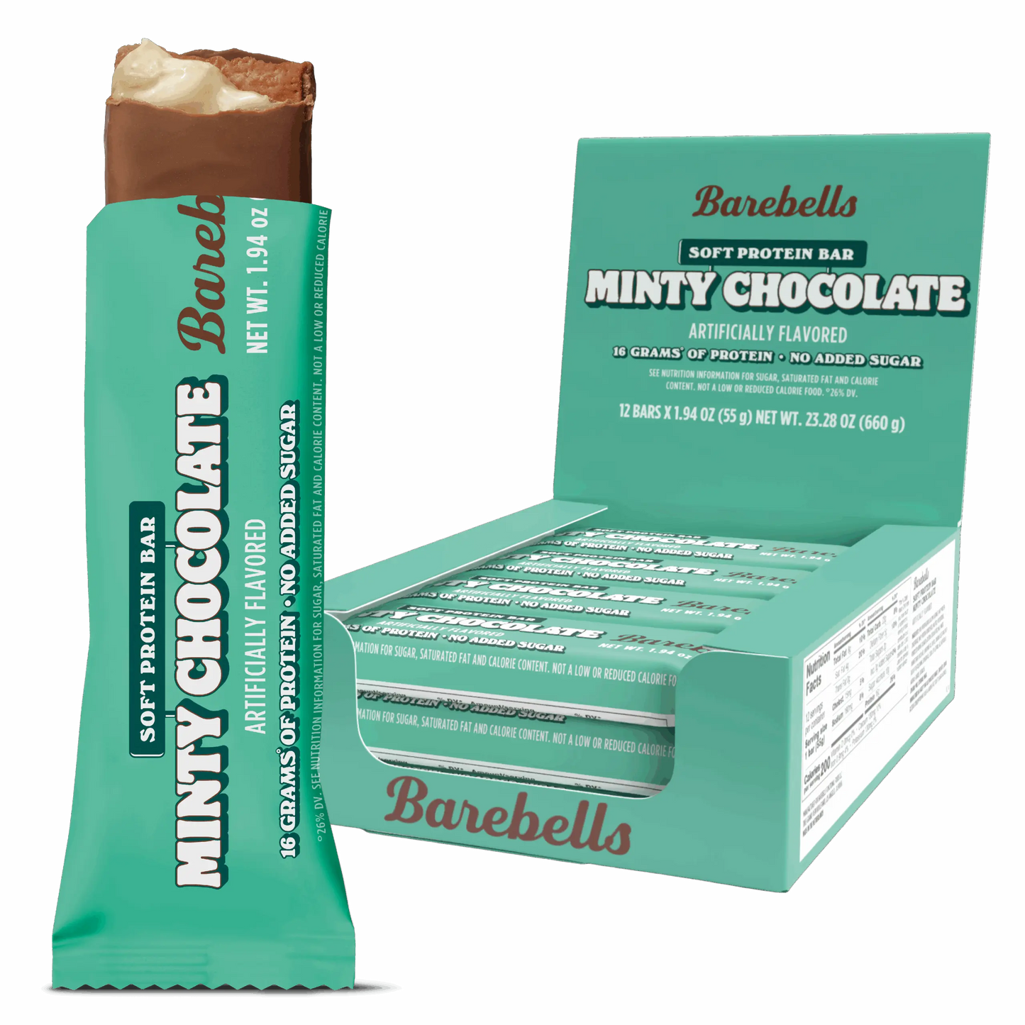Barebells Minty Chocolate Protein Bar