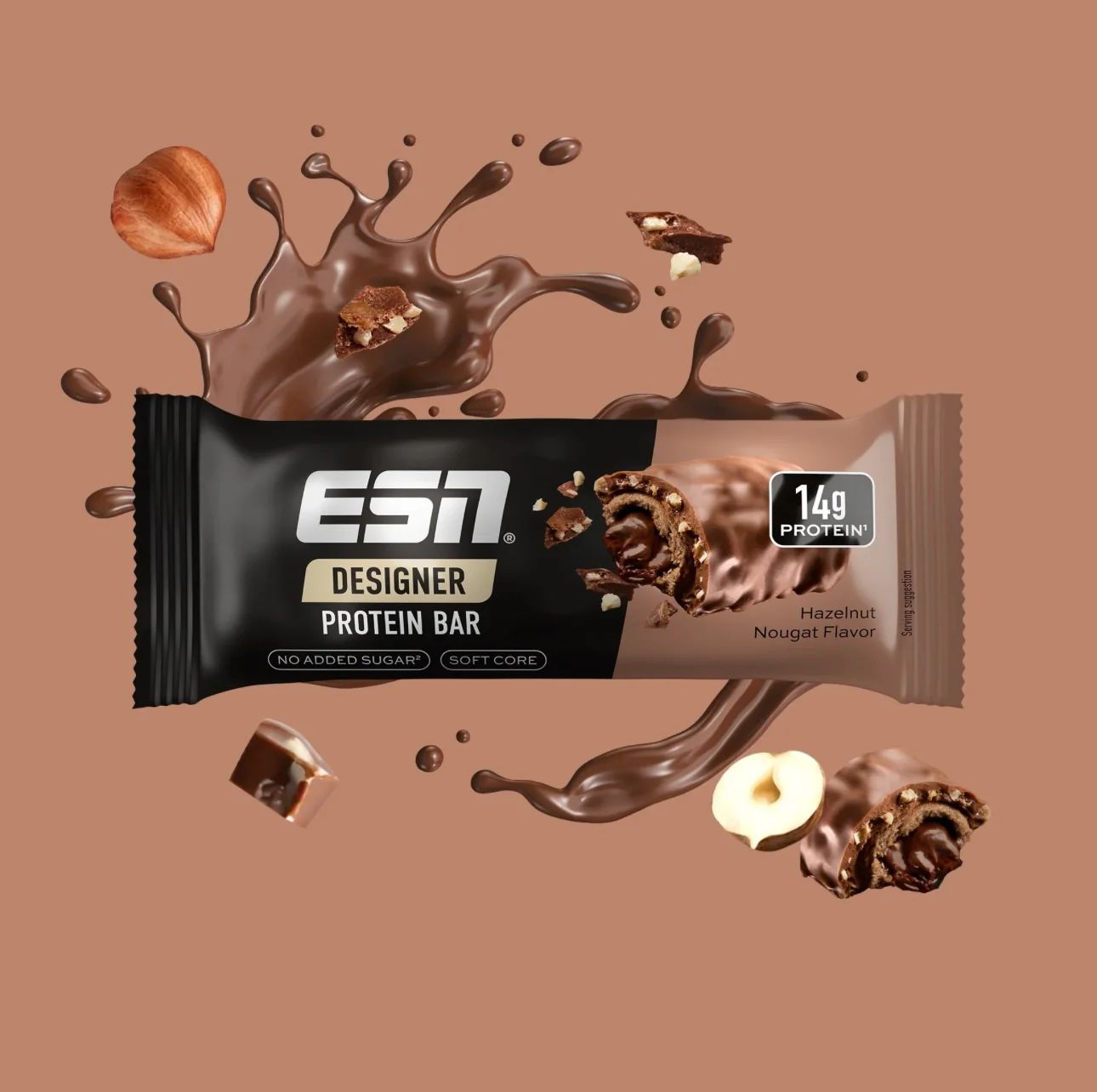 Designer Protein Bar Hazelnut Nougat
