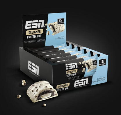 Designer Protein Bar Dark Cookie White Chocolate