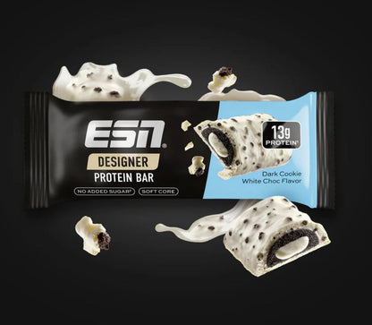 Designer Protein Bar Dark Cookie White Chocolate