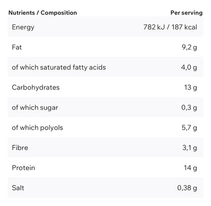 ESN Dark Chocolate Salted Almond Protein Bar