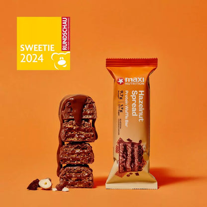 Maxi Nutrition Hazelnut Spread Waffle Protein Bar