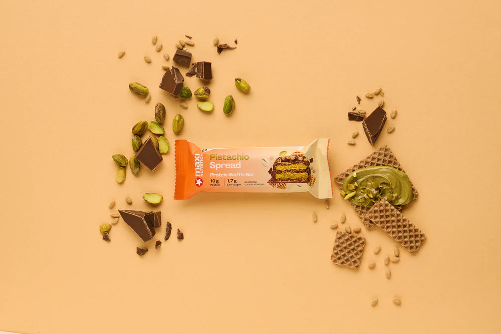 Maxi Nutrition Pistachio Spread Protein Waffle Bar