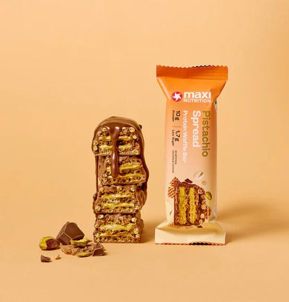 Maxi Nutrition Pistachio Spread Protein Waffle Bar