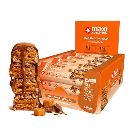 Maxi Nutrition Caramel Spread Protein Waffle Bar