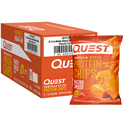Quest Protein Chips Nacho Cheese Tortilla