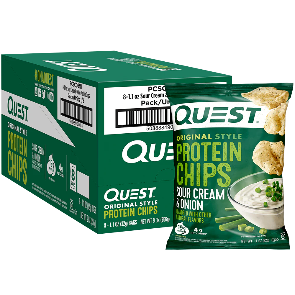 Quest Protein Chips Sour Cream & Onion