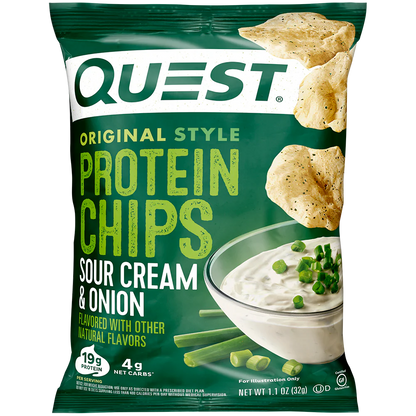 Quest Protein Chips Sour Cream & Onion