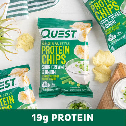 Quest Protein Chips Sour Cream & Onion