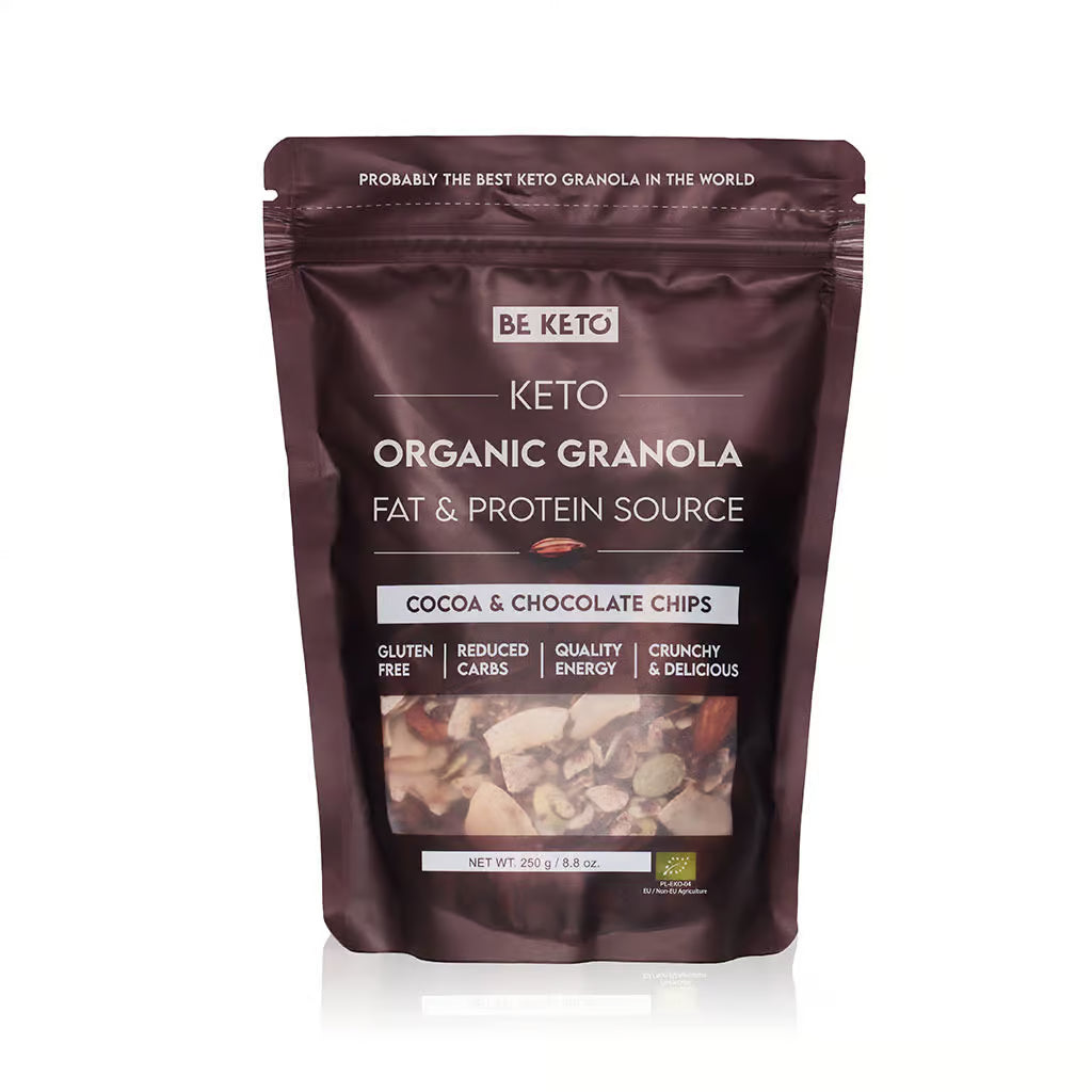 Keto Organic Granola – Cocoa & Chocolate Chips