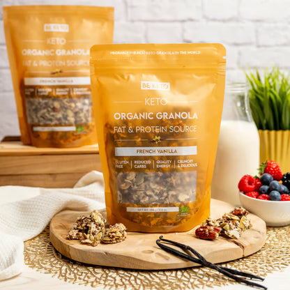 Keto Organic Granola – French Vanilla