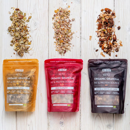 Keto Organic Granola – Cocoa & Chocolate Chips