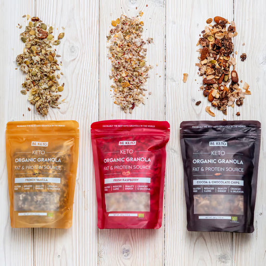 Keto Organic Granola – Fresh Raspberry