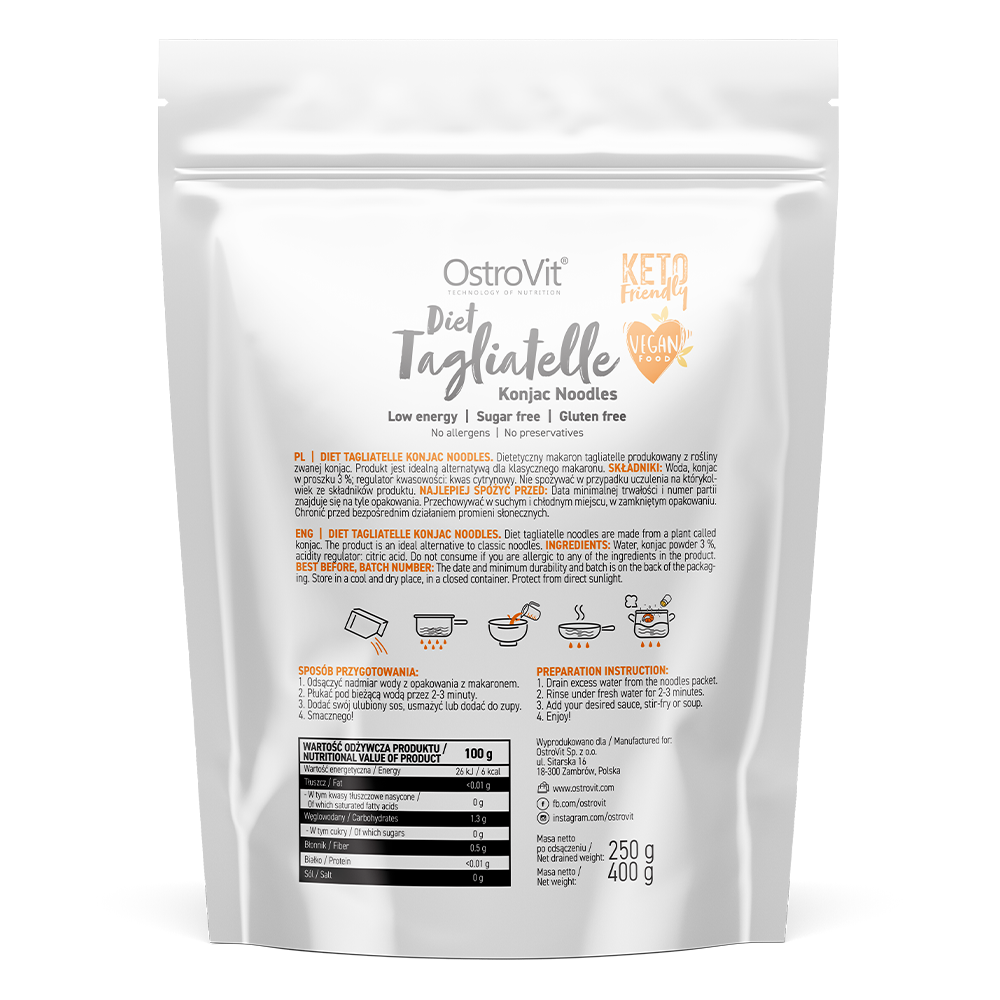OstroVit Diet Tagliatelle