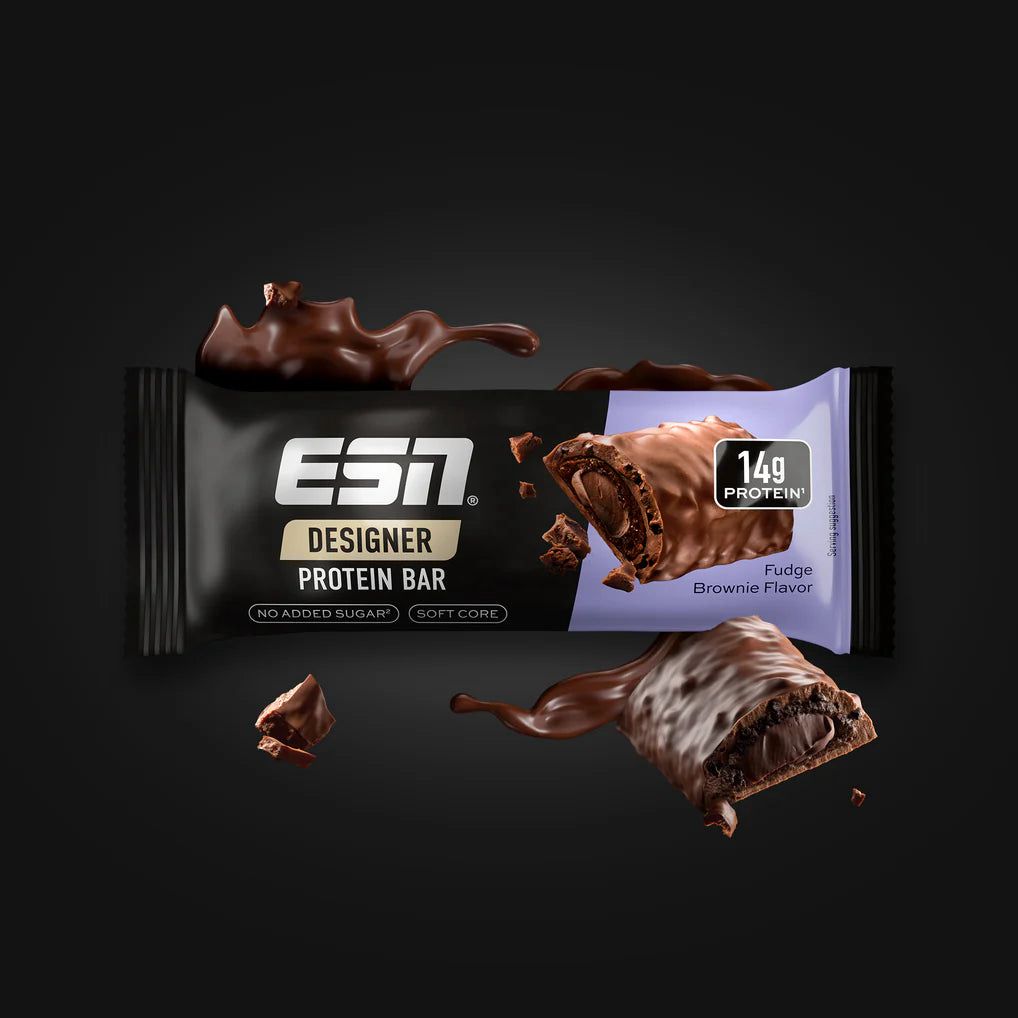 Designer Protein Bar Fudge Brownie