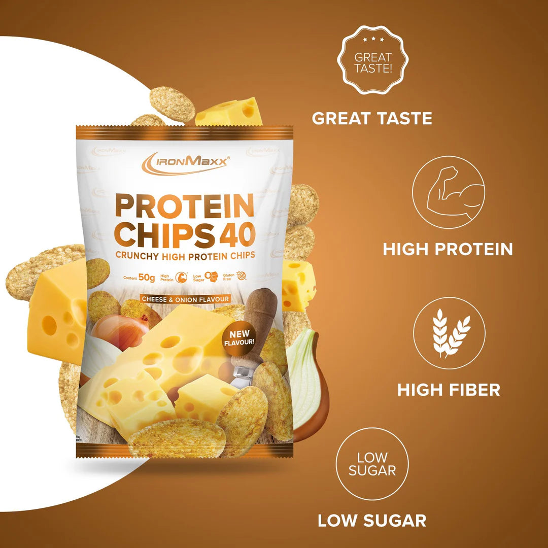 Ironnmaxx Protein Chips Cheese & Onion