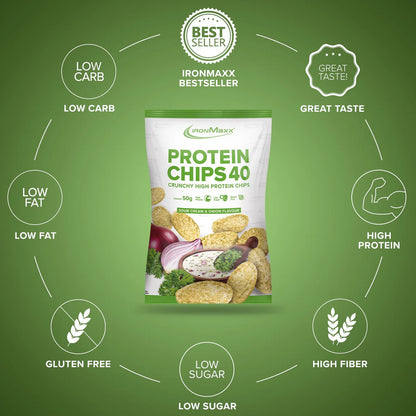 Ironnmaxx Protein Chips Sour Cream & Onion
