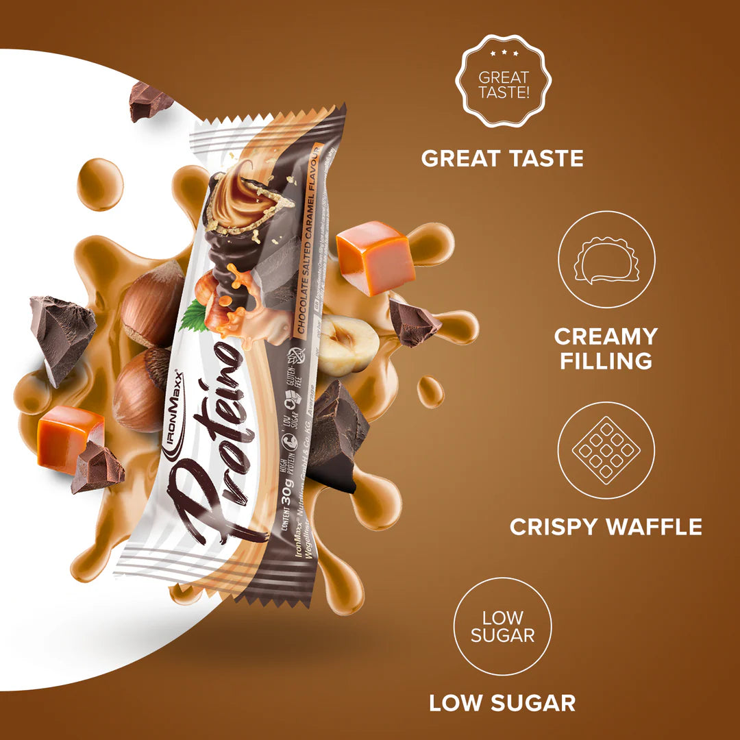 Ironnmaxx Proteino Salted Caramel Chocolate Bar