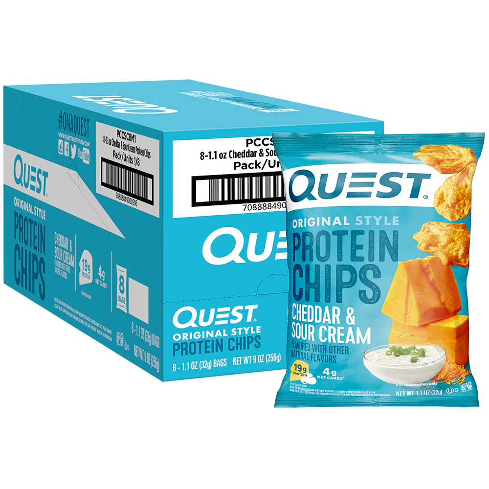 Quest Protein Chips Cheddar & Sour Cream